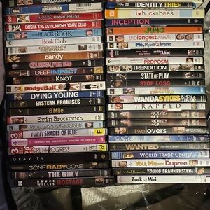Collection of 48 DVD Movies